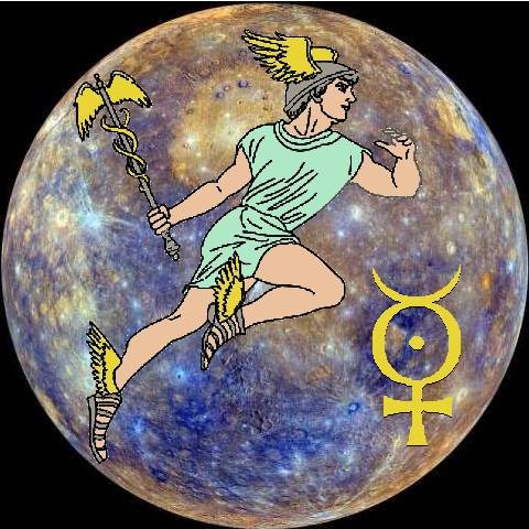 Which zodiac is ruled by Mercury?